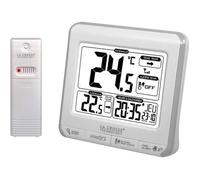 La Crosse Technology Station météo WS6811WHI-SIL avec alertes de température Blanc et Argent
