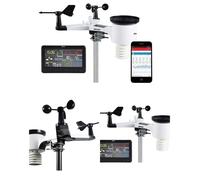 Station Météo - ALECTO - WS-5500 - 8 en 1 - WiFi - Écran LCD 7 pouces