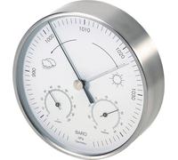 Station météo analogique analogique TFA Dostmann 20.2027.60 acier inoxydable