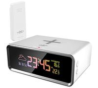 Infactory Station météo avec chargeur à induction Qi 10 W