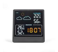 Station météo avec écran LCD couleur