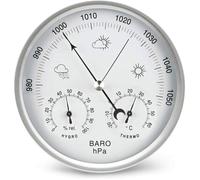 Station météo baromètre analogique avec thermomètre hygromètre mesures de la pression atmosphérique Simplicité et lisibilité