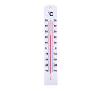 Station Meteo - Barometre - Velamp - Thermomètre intérieur/extérieur en plastique 40cm