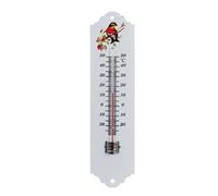 Station Meteo - Barometre - Velamp - Thermomètre métallique, intérieur/extérieur 20cm