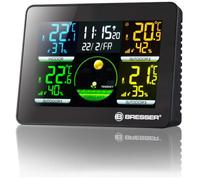 Station météo Bresser Thermo Hygromètre Quadro NLX Noir