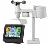 Station météo Bresser Wifi avec capteur professionnel 5 en 1 Noir Noir G