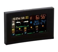 Station météo connectée avec capteur extérieur et écran couleur FWS-740