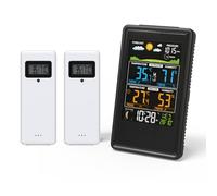 Station Météo Connectée connectée Wifi - 4 en 1 + 2 Capteurs Thermo-hygromètre