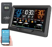 Station météo connectée FWS-900 avec capteur extérieur et écran couleur [infactory]