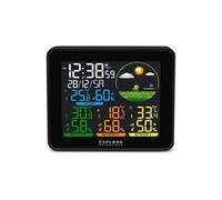Explore Scientific Station météo sans Fil avec capteur extérieur, écran Couleur, prévisions météorologiques, Signal Radio DCF et 3 capteurs extérieurs