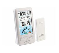 Station météo FWS-180 avec horloge radio-pilotée, baromètre et capteur extérieur