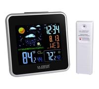 La Crosse Technology – Station météo WS6821 – écran LCD coloré – Noir