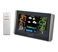 Station Météo La Crosse Technology WS6836-BLA avec pression atmosphérique Noir