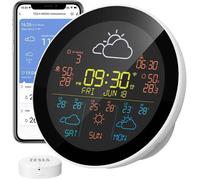Station météo - - MS360 - WiFi 2,4 GHz - Bluetooth - Intérieur/Extérieur