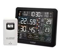La Crosse Technology Station météo SW405 – Wifi, Prévisions 4 jours – Noir