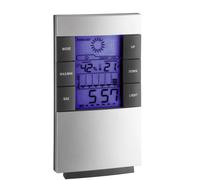 Station météo radiopilotée numérique TFA Dostmann 35.1087 argent