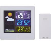 TFA Dostmann Station météo radiopilotée numérique 35.1133.02 écran couleur int./ext. blanc