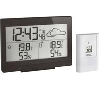 Station météo radiopilotée numérique TFA Dostmann 35.1135.01 noir