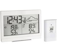 Station météo radiopilotée numérique TFA Dostmann 35.1135.02 blanc