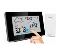 : Station météo sans fil avec capteur extérieur et écran tactile couleur FWS-265