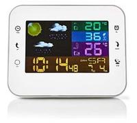 Station météo sans fil avec écran lcd couleur Nedis WEST402WT G