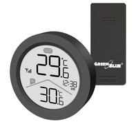 Station météo sans fil GreenBlue avec capteur extérieur et écran LCD