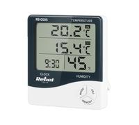 Station Météo Sans Fil Rebel Tools RB-0005 - Thermomètre Intérieur/Extérieur - Hygromètre - Horloge