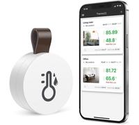 Station Météo sans fil, Thermomètre Hygromètre Bluetooth 5.0, Temp Humidity Monitor Haute précision, Records et tendances