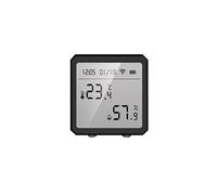Station météo Smart WiFi Température Humidité Capteur Intérieur Hygromètre APP Télécommande avec écran LCD Capteur T&H ℃-℉ Noir G