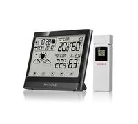 Kienzle Station météo TempTrend NEO – radio, capteur ext., écran tactile, T°/humidité int./ext.