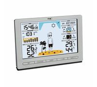 Station météo TFA Dostmann Meteo Jack Argent hygromètre baromètre intérieur extérieur