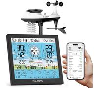 STATION METEO - WF-120P - Écran couleur 10"" - Capteur extérieur 7-en-1 - Wi-Fi Tuya Smart