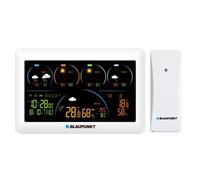 Station météorologique connectée - BLAUPUNKT - WS50WH APP - Compatible TUYA Smart - Prévisions 5 jours - Capteur extérieur sans fil