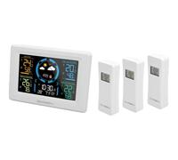 Station météorologique GoGEN ME3397W écran LCD couleur blanc