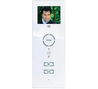 M-E Modern Electronics – Station intérieure d'interphone vidéo VDV-503 WW filaire 1 foyer blanc