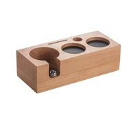 Station Tamper à café - Support Porte-Filtre - Station de tamponnage à réglable en Hauteur - Plateau de Rangement pour Distributeur de Tamper à café, passoire à Palet et Porte-Filtre