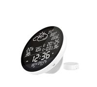 Stations météo, station météo Tuya Horloge de table Thermomètre multifonction Hygromètre Testeur de température extérieure Prévisions météorologiques (Type B 1 capteur)