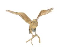 Statue Aigle en Métal Kadi 85cm Doré