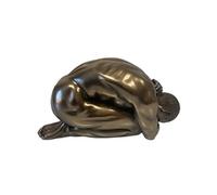 Statue Body-Talk en résine Véronèse - Homme nu 7 cm BRONZE G