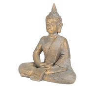 Statue Bouddha 48 cm - Aspect Bronze