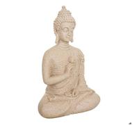Statuette Déco Bouddha Assis Salma 27cm Beige