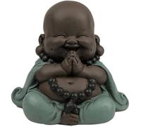 Statue Boudha Rieur Porte Bonheur Décoration Zen et Feng Shui pour Créer Une Ambiance Relaxante et Spirituelle 9 cm