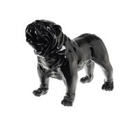 Statue : Bulldog USA Loft noir 70 cm - Amadeus - Noir - Résine Noir G