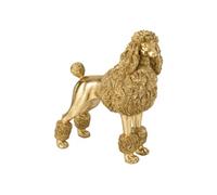 Statue Caniche Debout "Trina" 66cm Doré