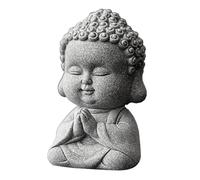 Statue de Bouddha de table | Petite statue de thé | Figurine de moines de Bouddha, petite décoration mignonne et exquise pour table de patio zen