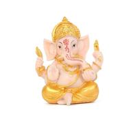 Statue De Bouddha En Or, Seigneur Ganesha, Éléphant, Sculptures De Dieu, Figurines Ganesh