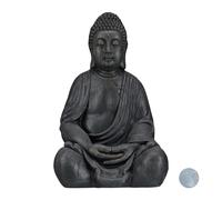 Relaxdays Statue de Bouddha 50 cm