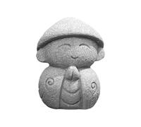 Statue de Bouddha japonais, mini figurine de moine Maitreya, figurine de petit moine Feng Shui, statue de Bouddha zen pour la maison, le jardin, l'aquarium, la décoration de bureau, la méditation