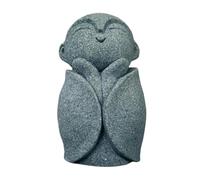 Statue de Bouddha Sculpture décorative en Pierre, Ornement Zen Spirituel tranquillité intérieur extérieur | Figure Artistique Symbolique pour la détente, la Maison, Le Jardin, la Salle de Bain, Le