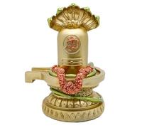 Statue de Dieu Hindou Shiva Lingam - Inde Temple de la Maison Mandir Murti Lord Idole Temple Indien Pooja Article Puja Sculpture Religieuse Cadeaux Diwali